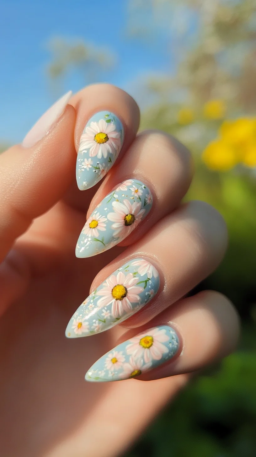 Blooming Beauty: Floral Nail Art Perfect for Springtime Vibes