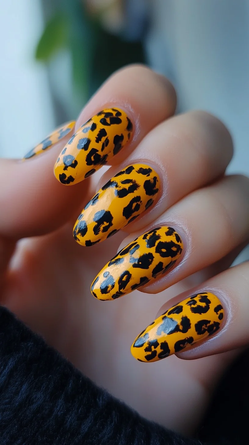 Bold Leopard Print Nails: Unleash Your Wild Side with Vibrant Style