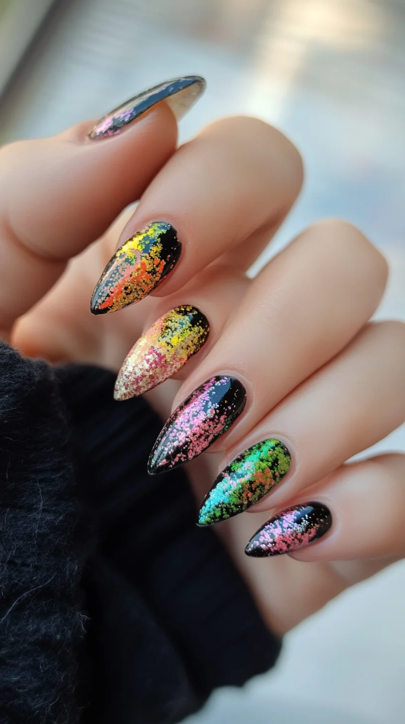 Dazzling Ombre Glitter Nails: A Bold Statement for Every Occasion