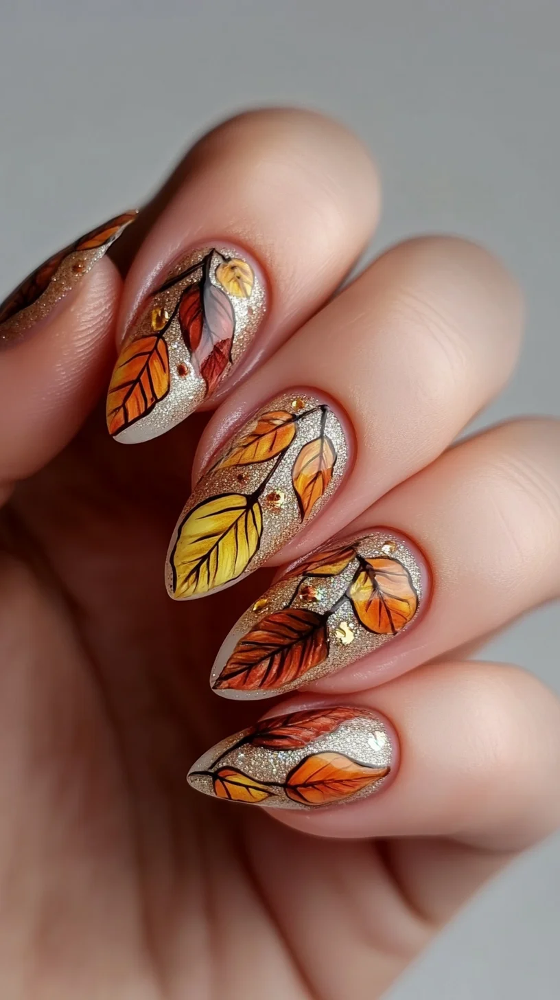 Effortlessly Elegant Autumn-Inspired Nail Art to Elevate Your Look