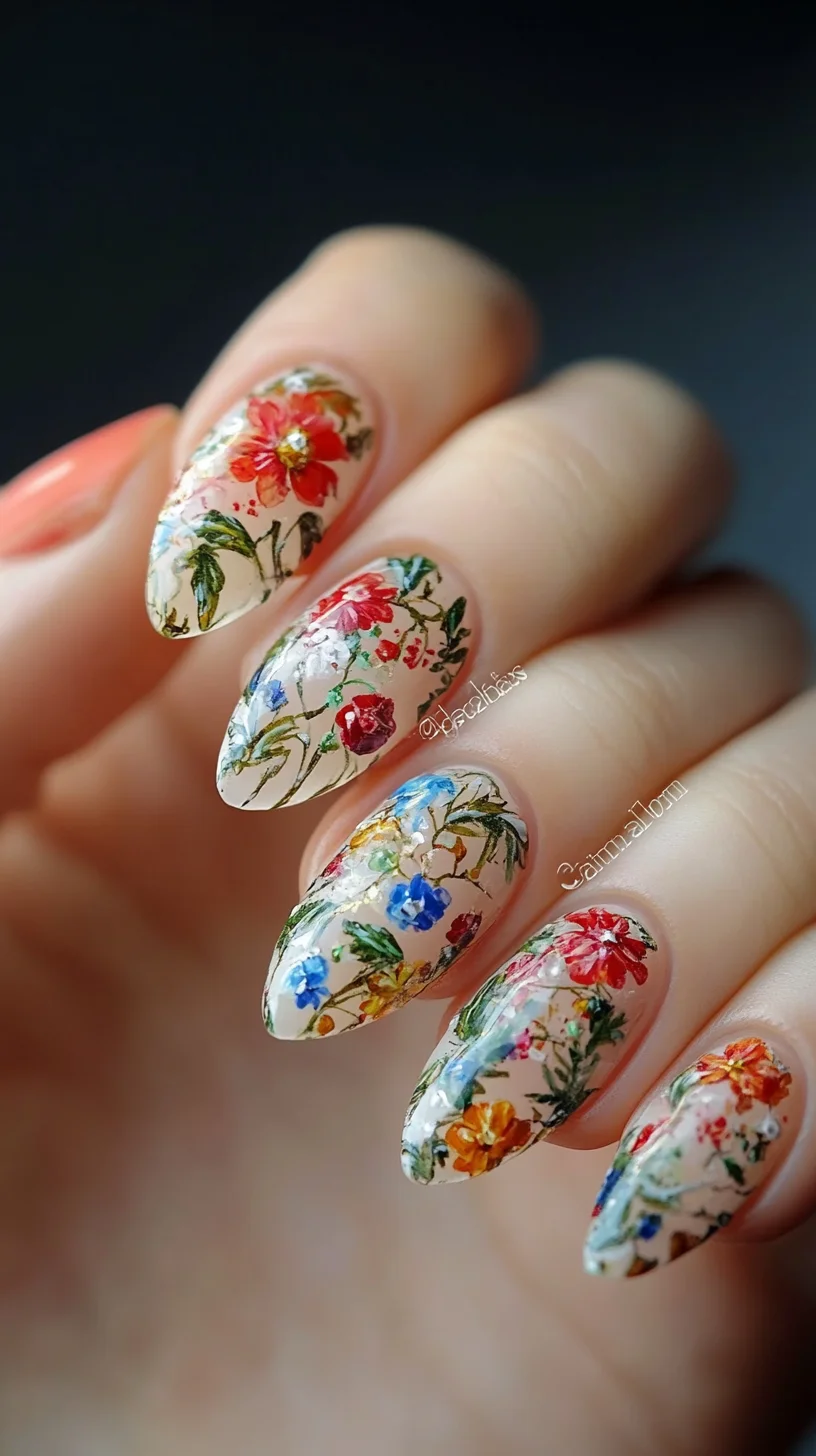 Effortlessly Elegant Floral Nail Art for a Standout Look