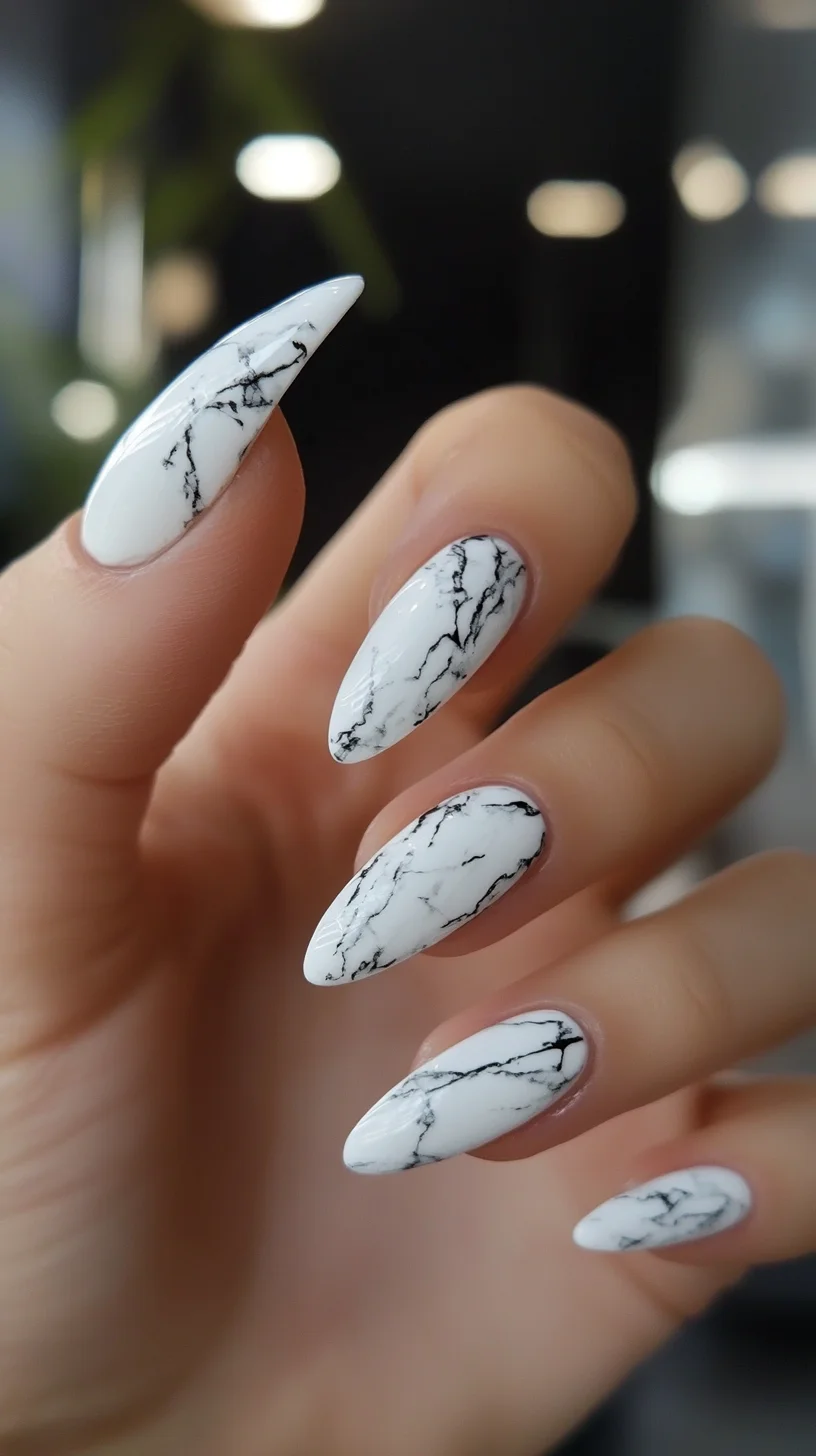 Elegant Marble Nail Design: Chic, Trendy, and Perfect for Any Occasion