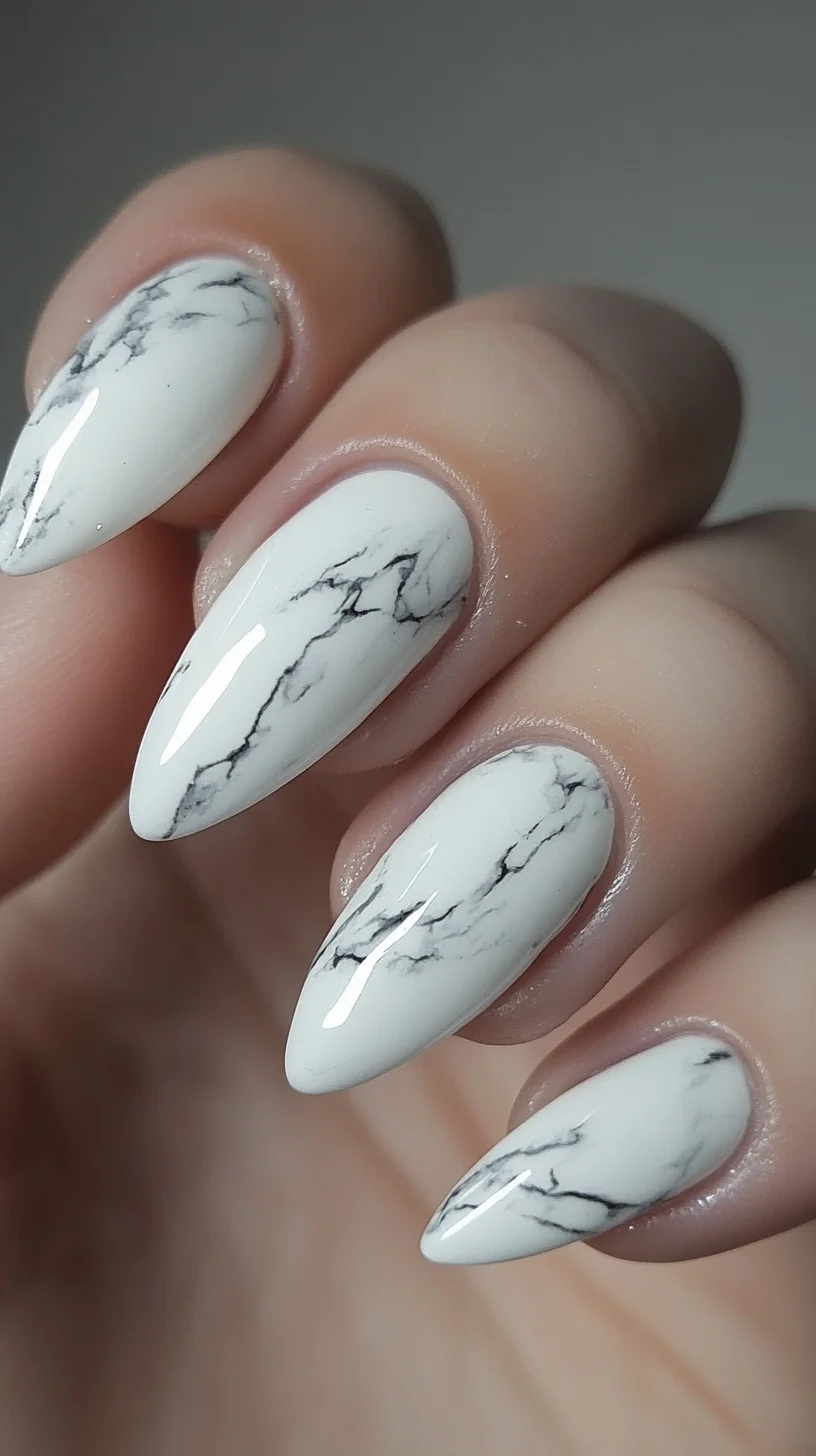 Elegant Marble Nails: A Chic and Trendy Statement for Any Occasion