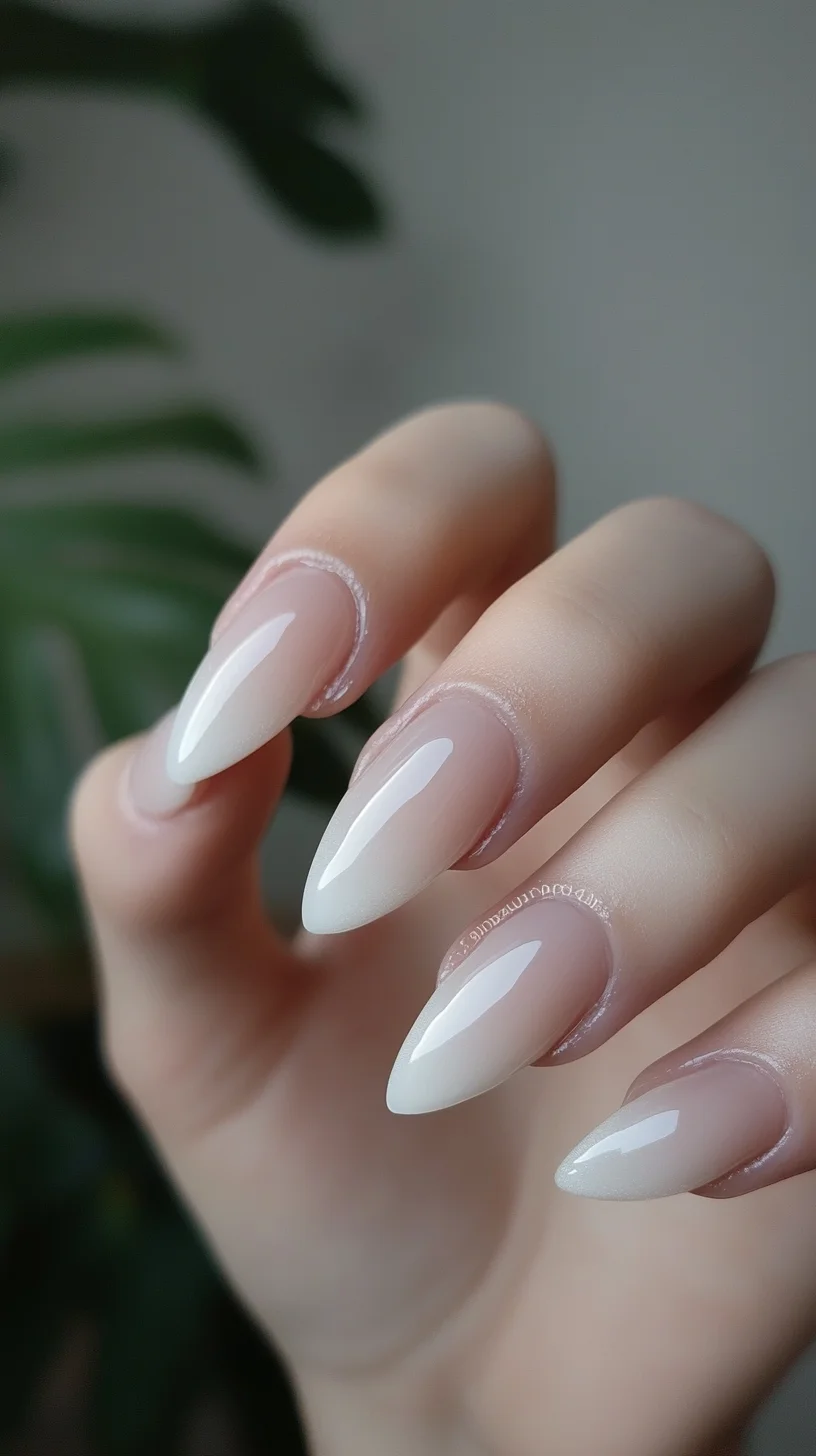 Elegant Ombre Stiletto Nails: A Chic Blend of Subtlety and Edge