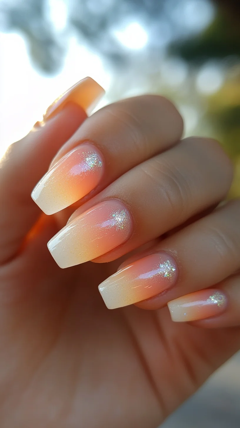 Elevate Your Elegance with Stunning Ombre Glitter Nails