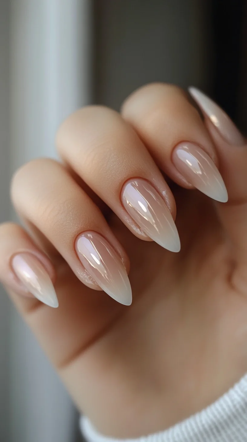 Elevate Your Look with Flawless Ombre Stiletto Nails