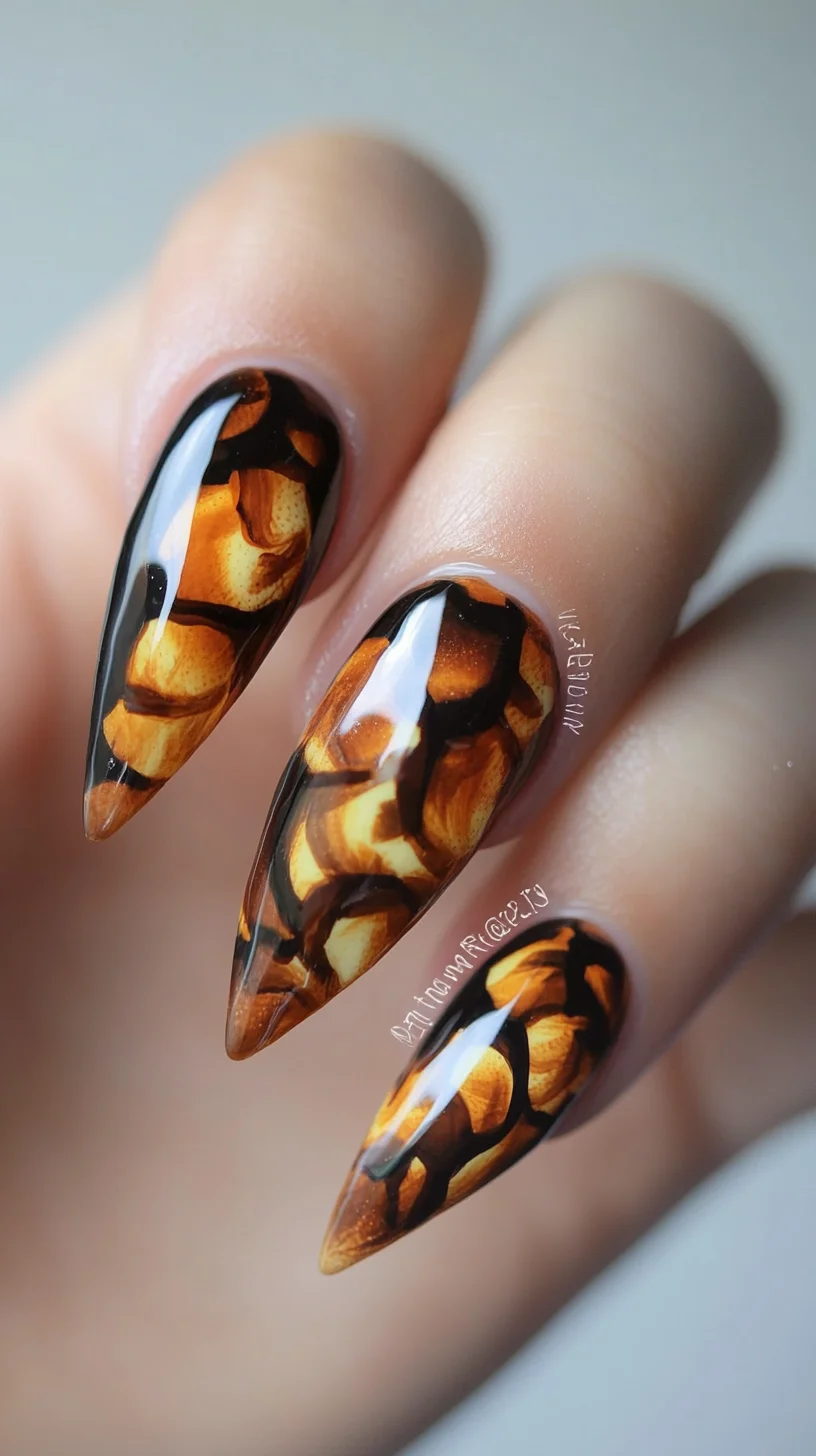 Embrace the Elegance: Stunning Flame-Inspired Nail Art for Bold Fashionistas