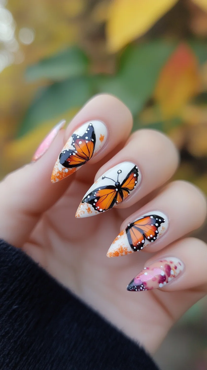 Fluttering Elegance: Embrace the Butterfly Nail Art Trend