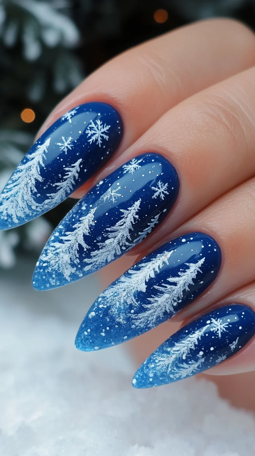 Sparkling Winter Wonderland Nails: Embrace the Magic of the Season!