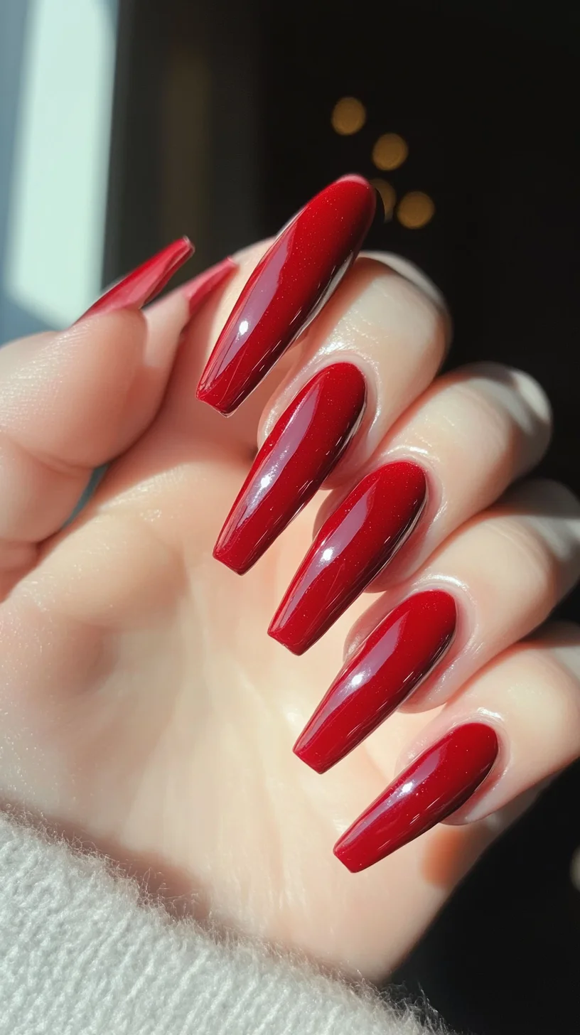 Stunning Stiletto Red Nails: Elevate Your Look with Bold Elegance