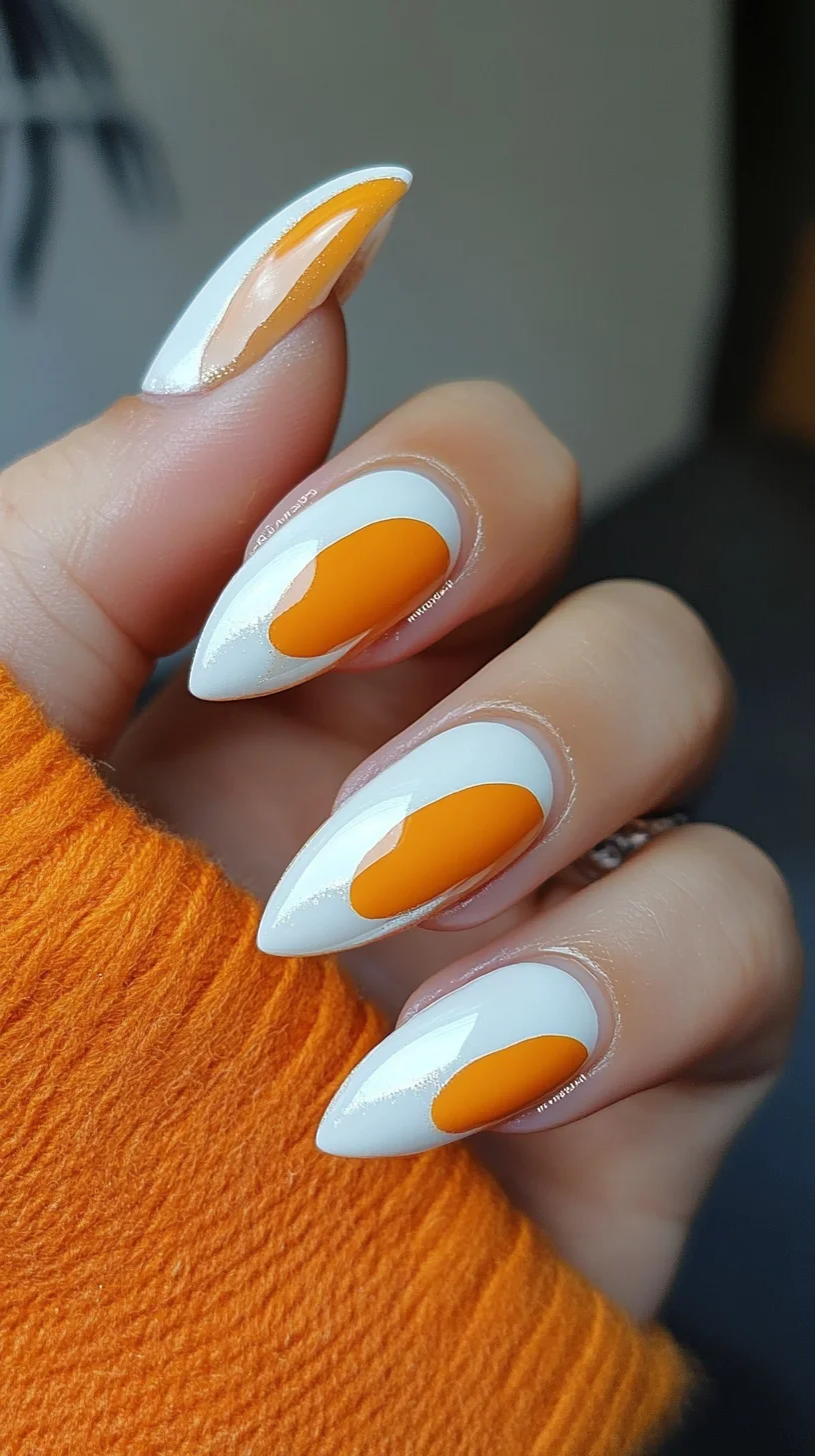 Trendy Egg-Inspired Nail Art for a Bright and Playful Look