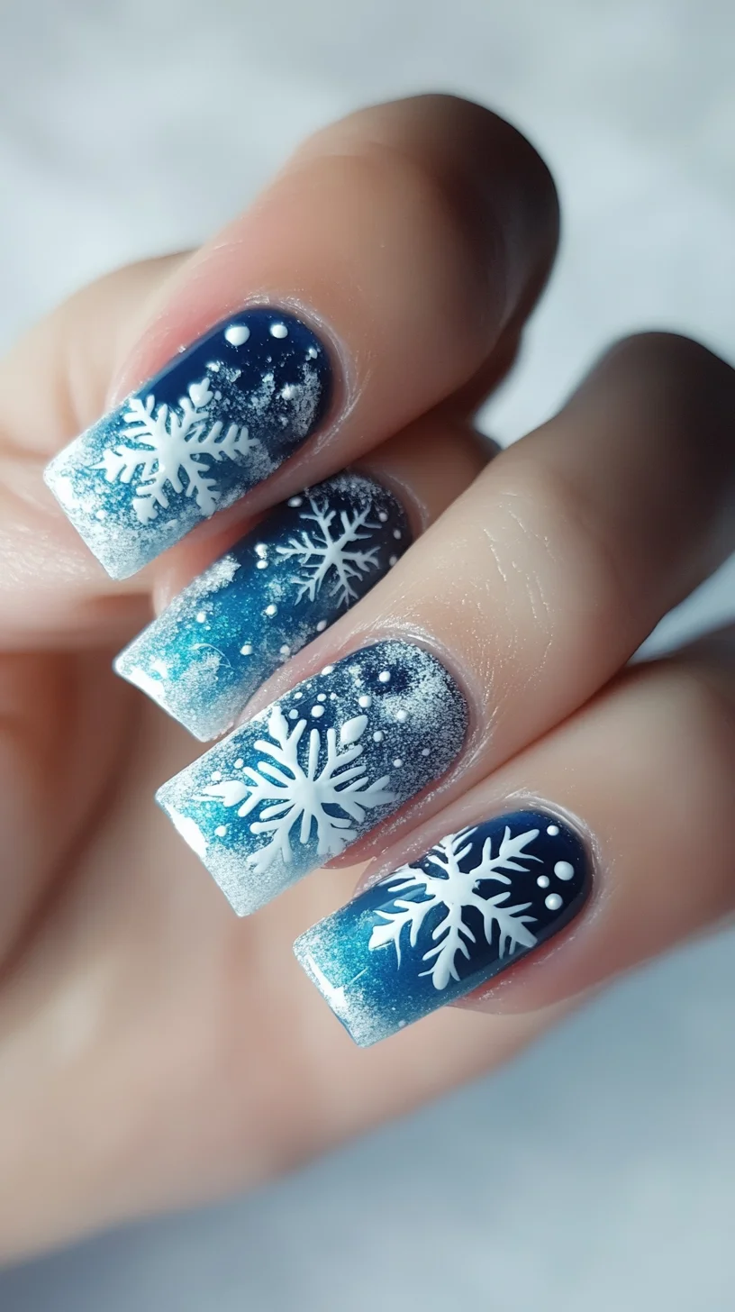 Winter Wonderland Nails: Elevate Your Style with Frosty Elegance!